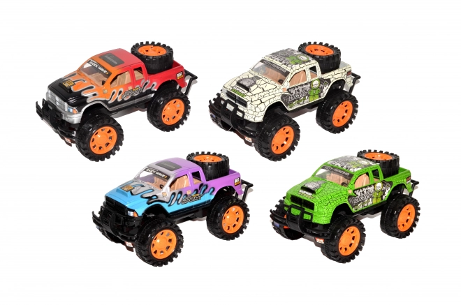 Off-road Friction-Powered Toy Car