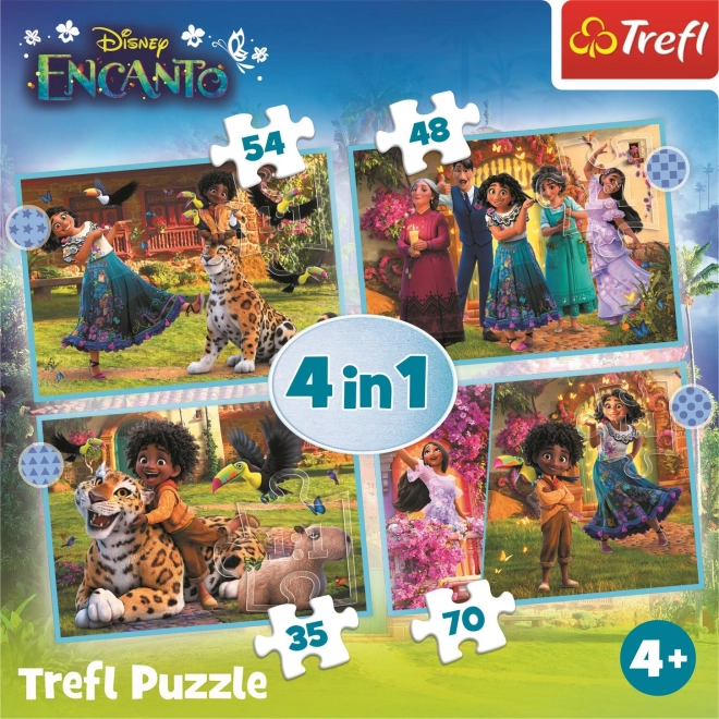 Trefl Encanto Magic Puzzle Set 4-in-1