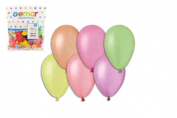 Neon Party Balloons 7 Inch