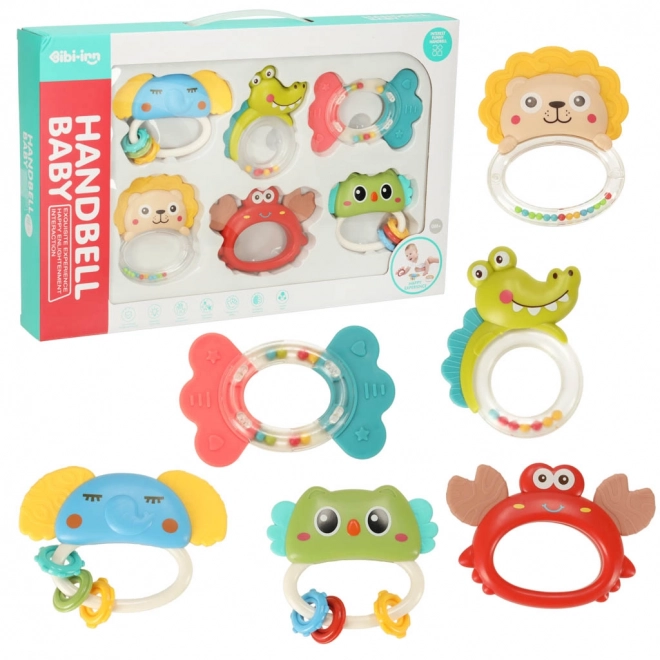 Sensory Teether Toy Set for Infants