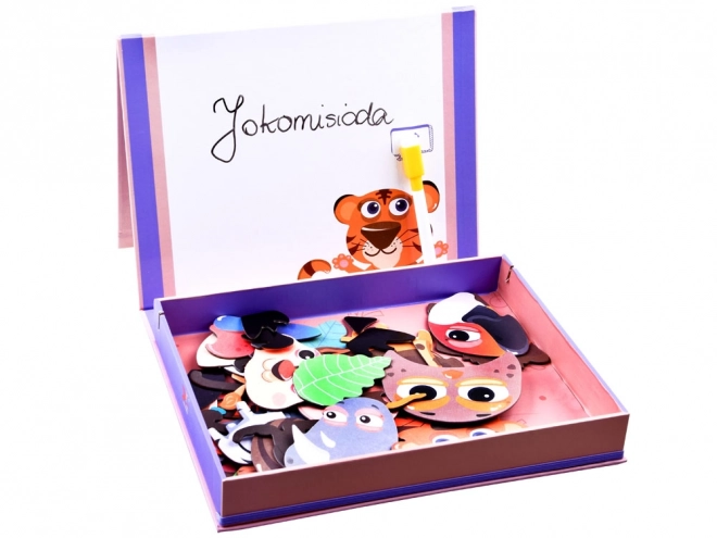 Magnetické puzzle zvířátka