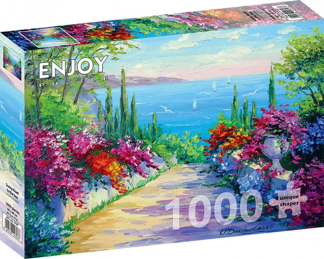 Enjoy Puzzle Sunny Journey to the Sea 1000 Pieces