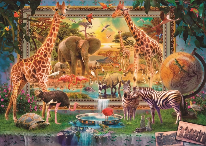 Educa Puzzle Savannah Comes Alive 4000 Pieces