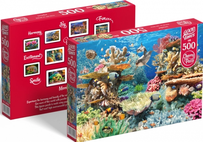 Cherry Pazzi Coral Reef 500 Piece Puzzle