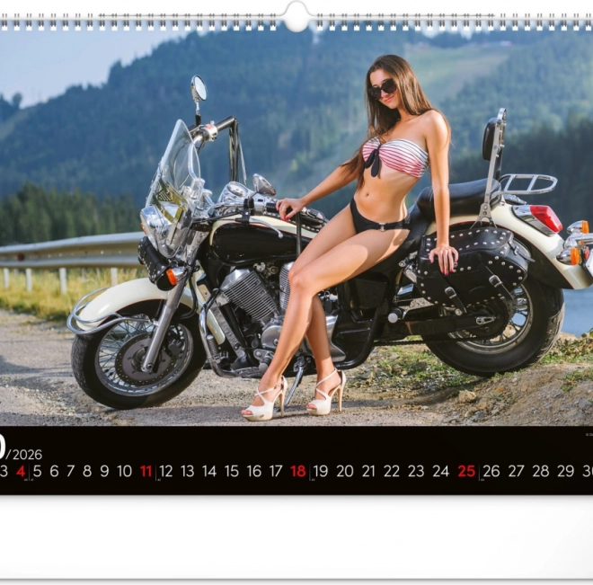 Wandkalender Girls & Bikes 2026