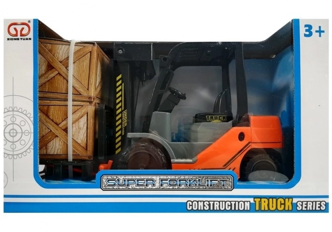 Forklift Toy with Pallet and Boxes