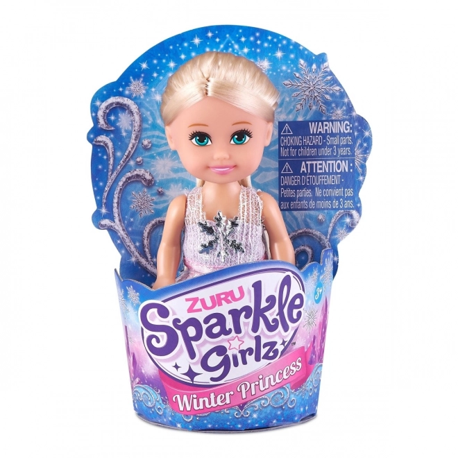 Winter Princess Doll 4.7 Inch Sparkle Girlz