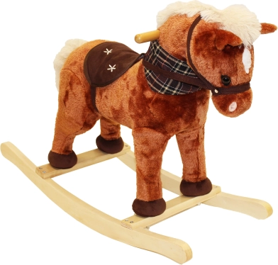 Morbido peluche e sella confortevole