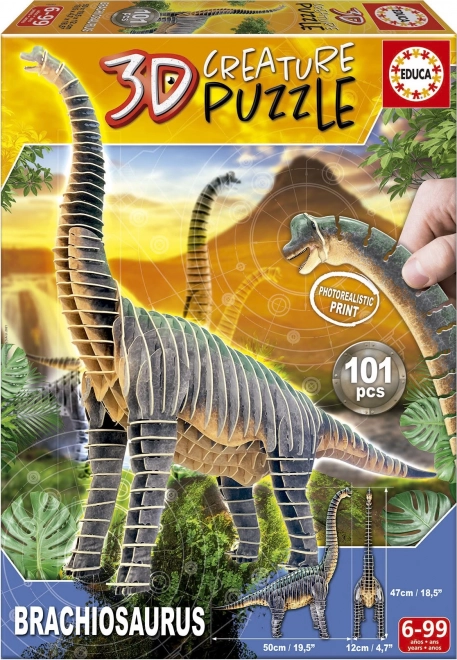 Educa 3D Puzzle Brachiosaurus