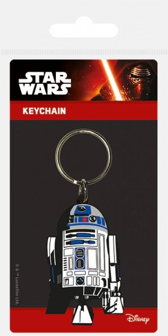 Keychain Rubber Star Wars R2-D2