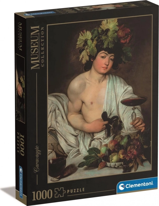 Clementoni Puzzle 1000 Pieces - Museum Collection Caravaggio Bacchus