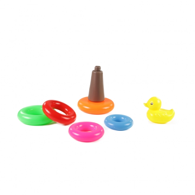 Colorful Duck Pyramid Toy