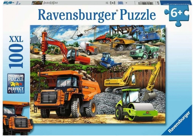 Construction Machines XXL Puzzle