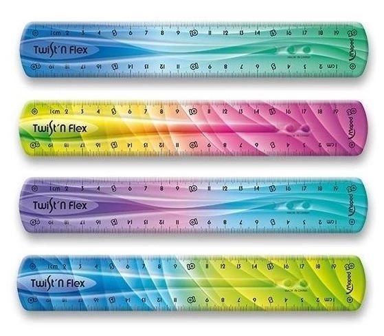 Maped Flexible Ruler Twist'n Flex Rainbow 20 cm