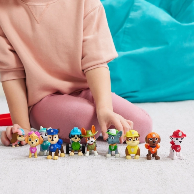 Ensemble de figurines Paw Patrol - Tous les chiots à bord