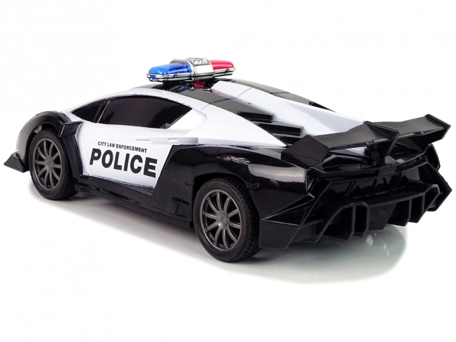 Remote Control Police Racing Car with LED Lights