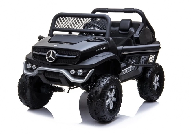 Battery Operated Mercedes Unimog Black