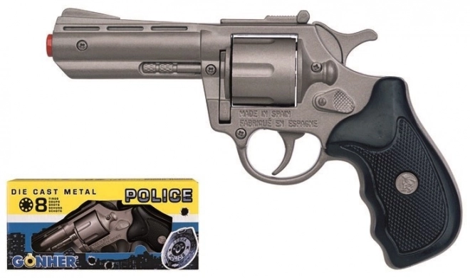 Metal Police Revolver Gonher