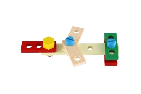 Kids Wooden Tool Kit with Accessories