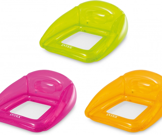 Opblaasbare waterstoel INTEX, 3 kleuren