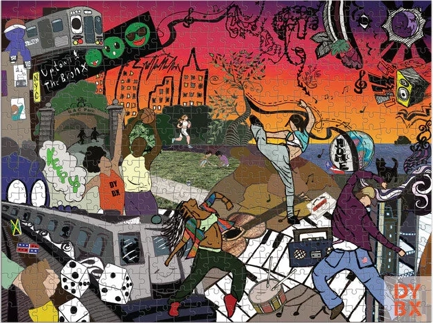 Romare Bearden x DreamYard Double-Sided Puzzle 500 Pieces