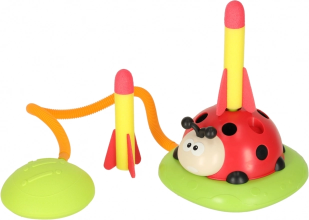 Kindersportspel 3-in-1: springtouw, ringwerpen, lieveheersbeestje schietspel