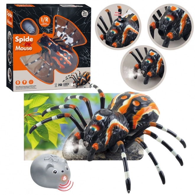 Remote Control Black Tarantula Spider