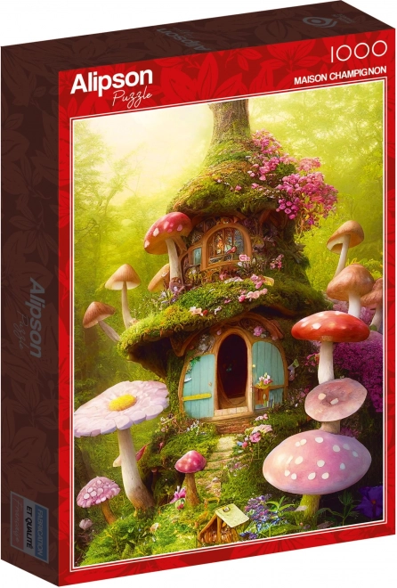 Alipson Mushroom House Puzzle 1000 Pieces