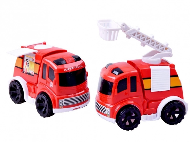 Fire Rescue Building Block Set for Kids