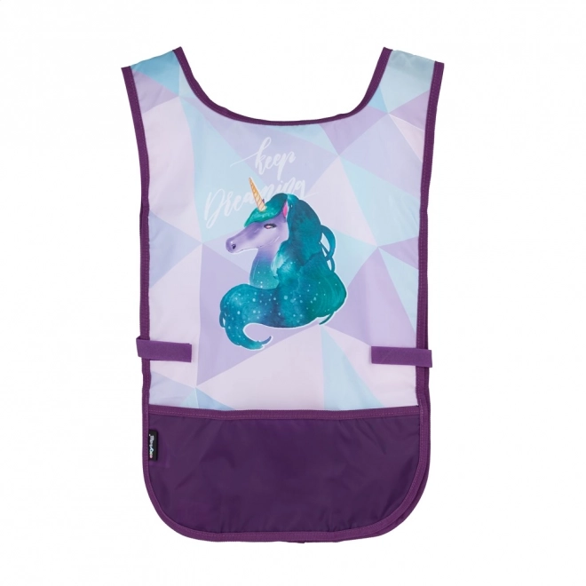 OXY Sherpy Unicorn Painting Poncho Apron