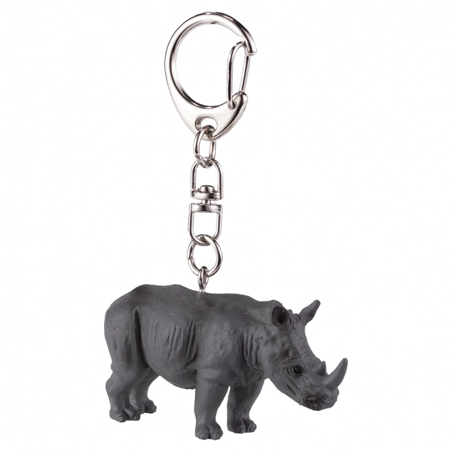 Mojo Rhinoceros Keychain