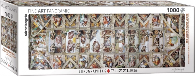 Eurographics panoramic puzzle Sistine Chapel ceiling