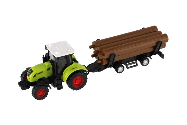 Tractor with Trailer Toy