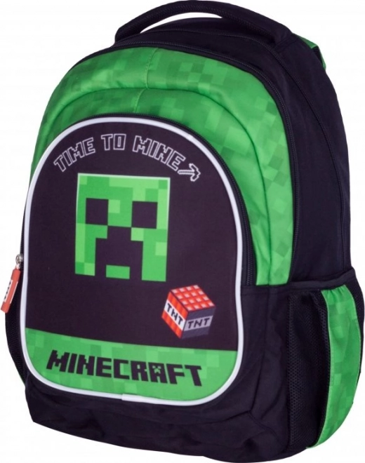 Minecraft School Backpack Time to Mine