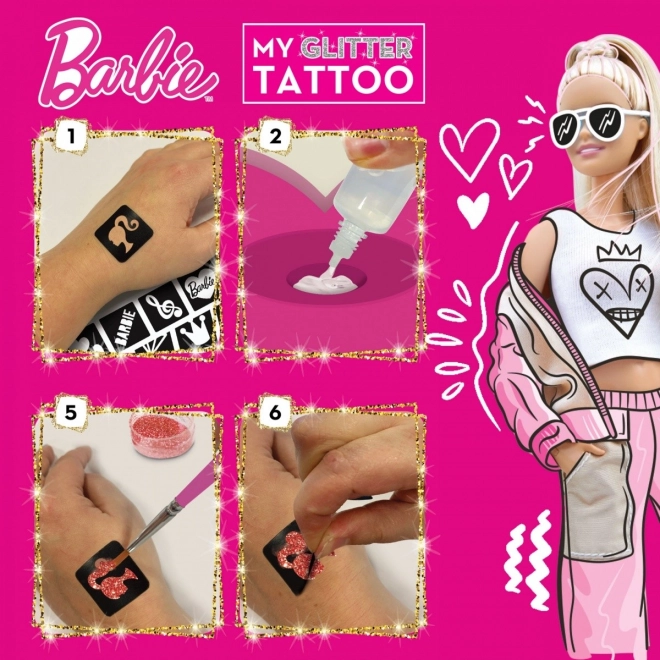 Glitter Tattoos Barbie