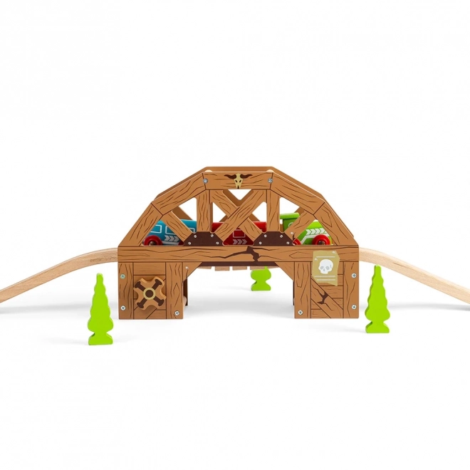 Wooden Collapsible Bridge - Wild West Theme