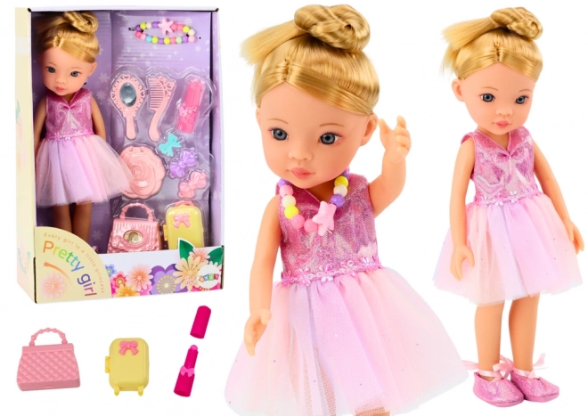 Pink Ballerina Doll with Accessories