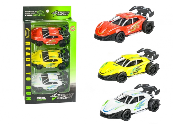 Pull-Back Toy Cars Set