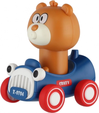 Knuffelbeer Druk en Rijd plastic