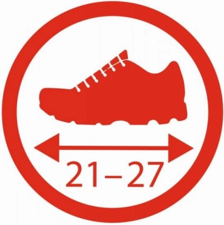 Egyszerű beállítás 21–27-es méretekhez