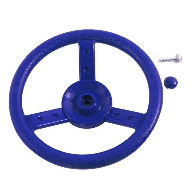 Blue Toy Steering Wheel for Kids