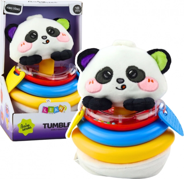 Zibalna igrača s prstani Panda