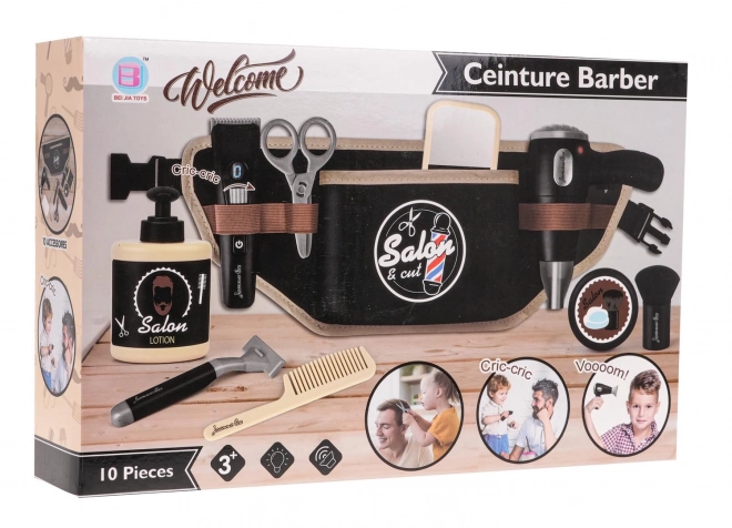 Barber Set with Accessories for Kids