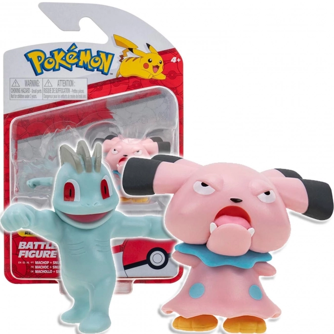 Pokemon Machop and Snubbull Battle Figure Pack