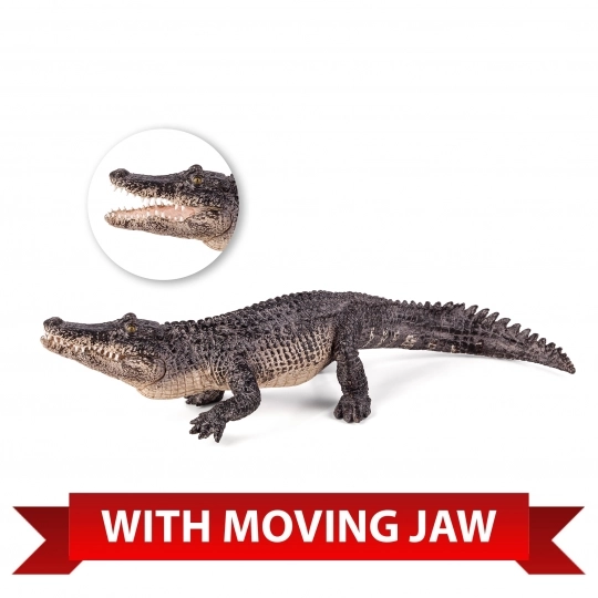 Realistic Alligator Animal Figure