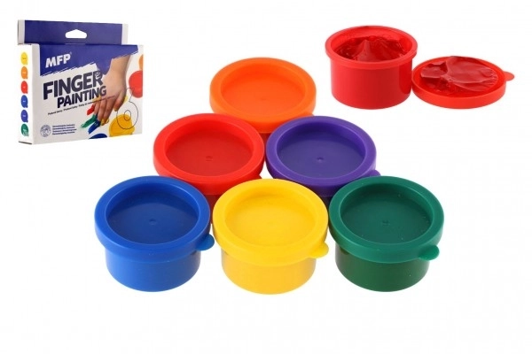 Finger Paints Set - 6 Colors