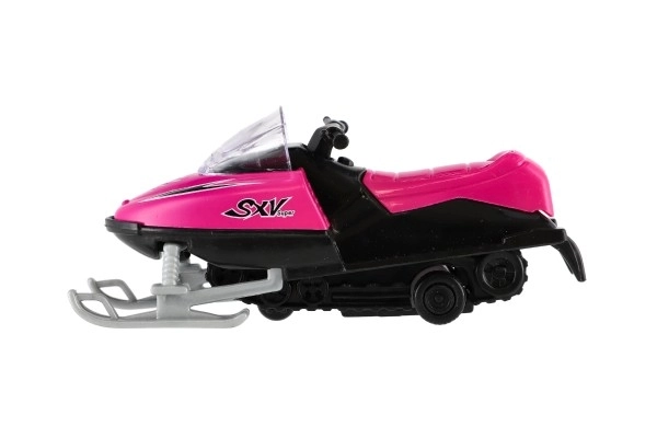 Snowmobile Toy with Pull-Back Action