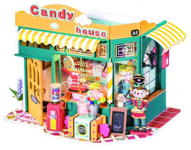 Rolife Rainbow Candy House 3D Miniature Puzzle