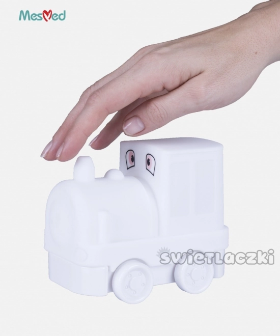 Silicone Night Light with Remote - Color Changing Locomotive