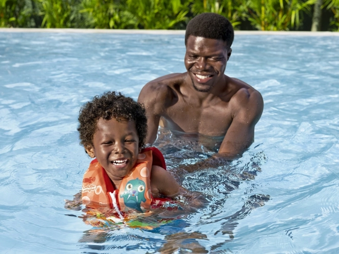 Children's Swim Vest with Walrus Design